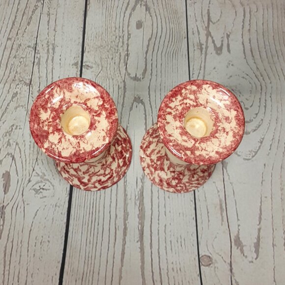 Heart Shaped Bowl And Candle Holder Set The Proper Place Winfield KS Spongewear - Picture 10 of 14